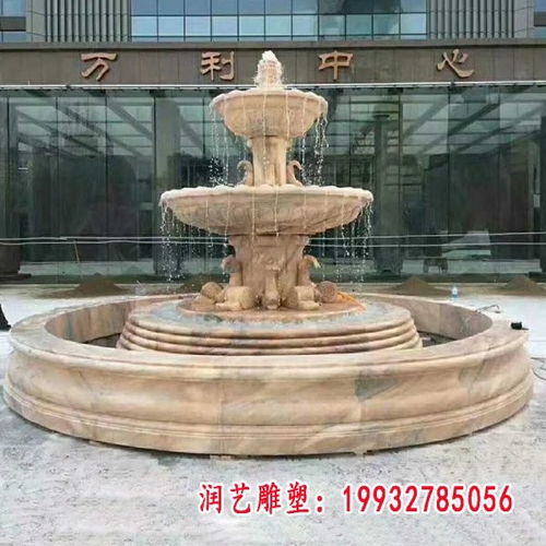 噴泉石雕藝術(shù)與徐州石頭噴泉雕塑制作廠的卓越工藝